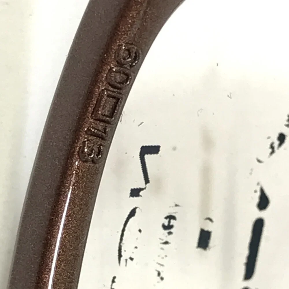 Uvex Safety Goggles Eyeglasses Frames Titmus 166 Shiny Brown Z87-2 60-13-127